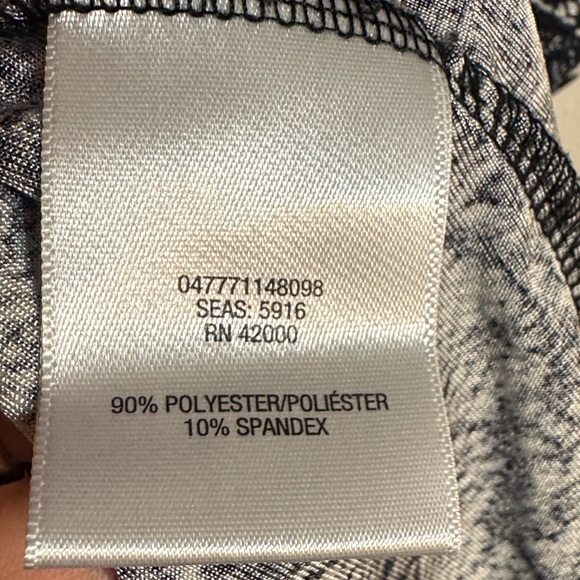 Jaclyn Smith Black and White Floral Lace Blouse - Picture 3 of 4